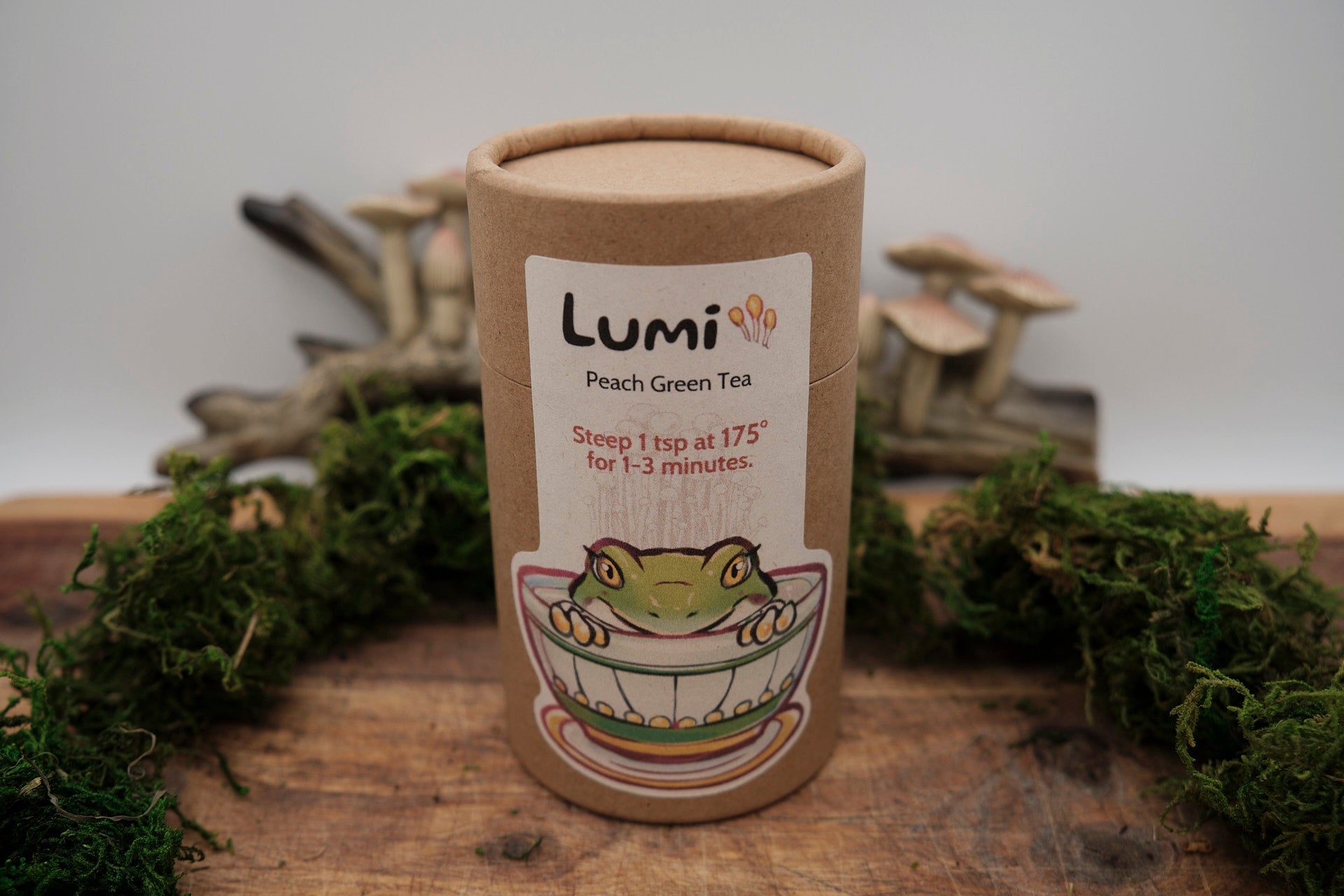 Lumi's Peach Green Loose Leaf Tea